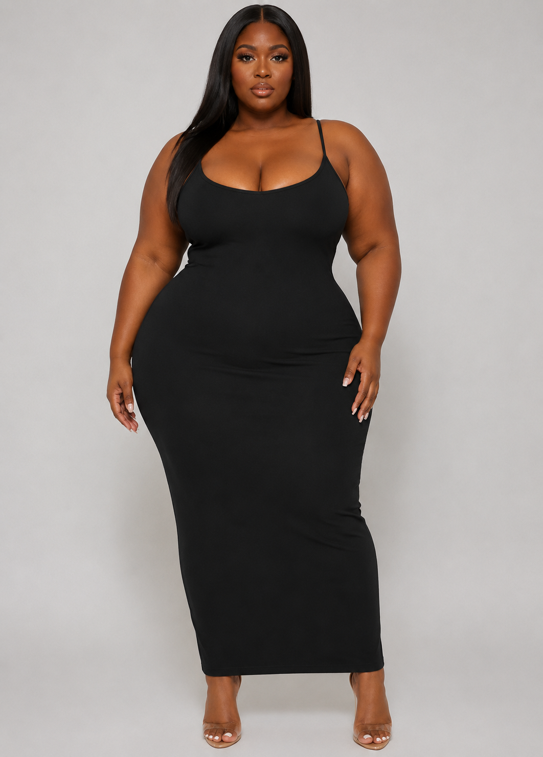NEVER BASIC MAXI DRESS