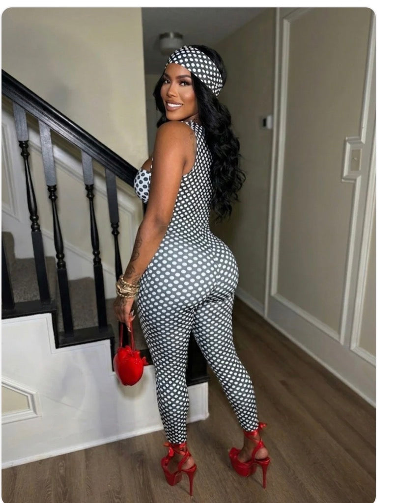 POLKA DOT JUMPER SET