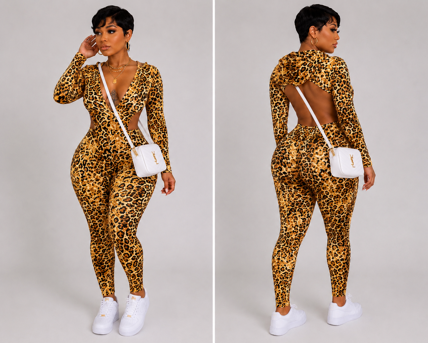 LEOPARD JUMPER