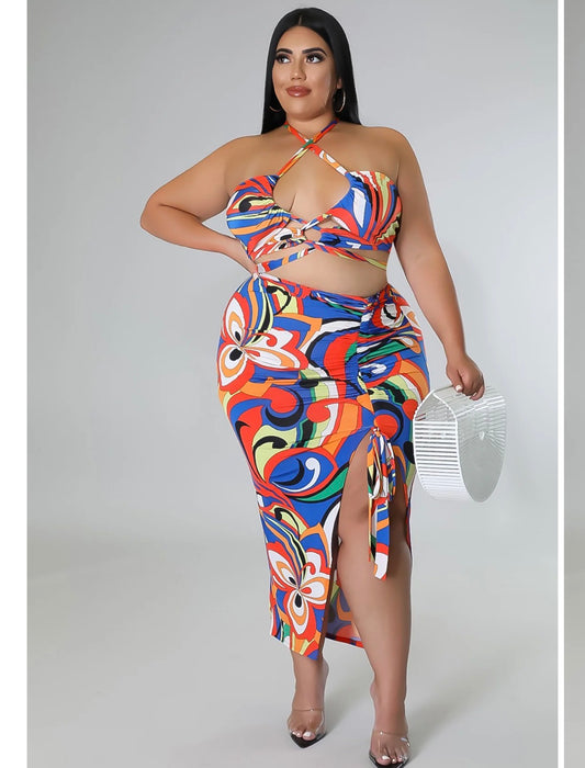 ITS PARADISE SKIRT SET