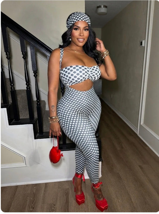 POLKA DOT JUMPER SET