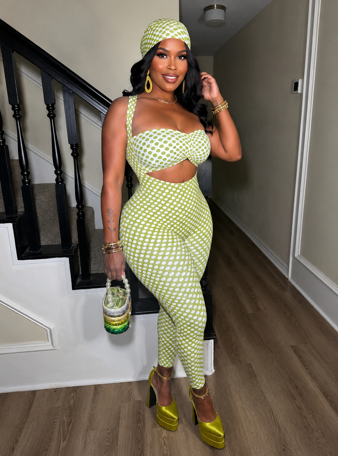 POLKA DOT JUMPER SET