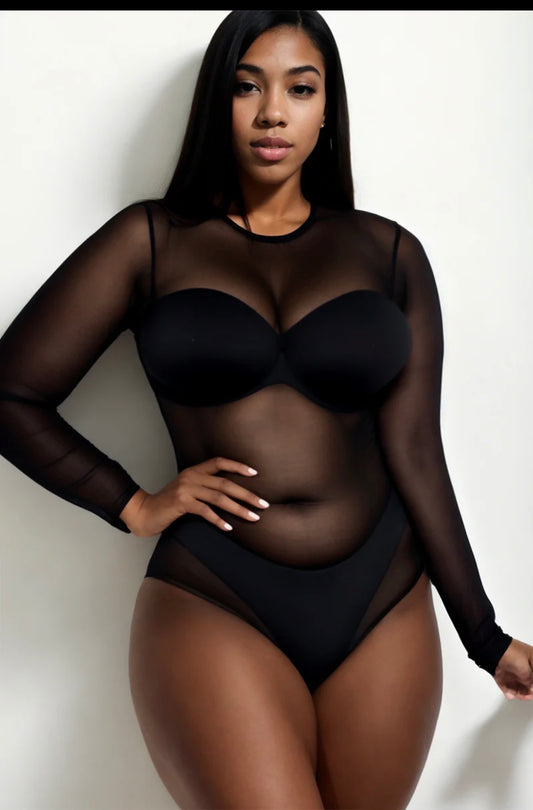 SHEER BODYSUIT