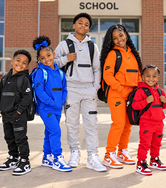 KIDS NIKE TECHS SWEATSUIT