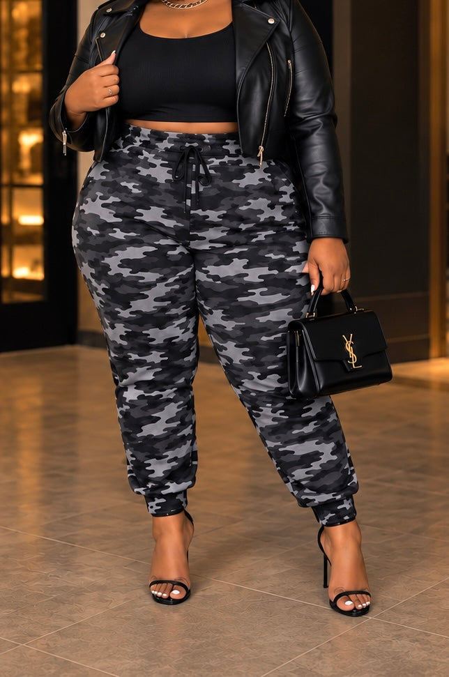 CAMO JOGGERS